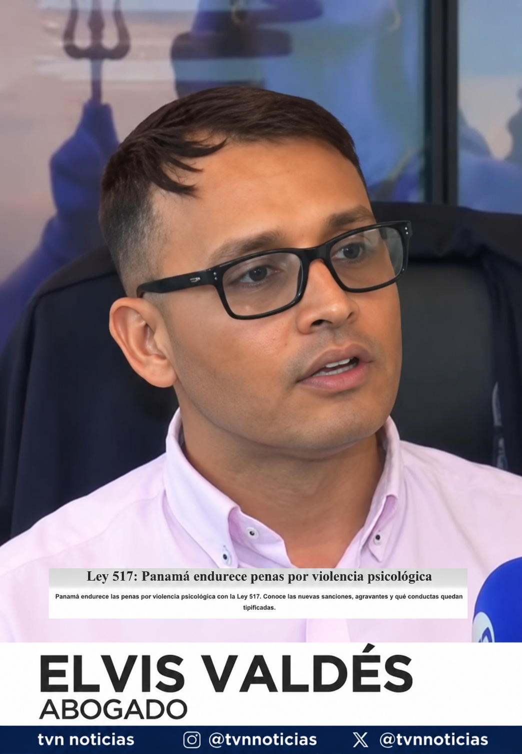 Licenciado Elvis Valdés, abogado en Panamá